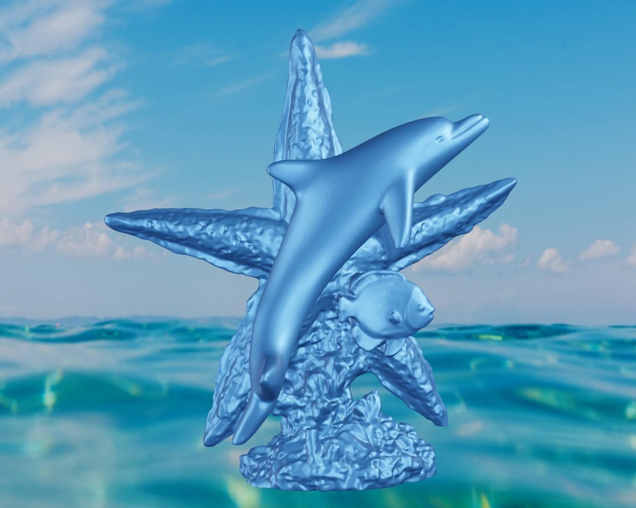 Dolphin Starfish 3d model