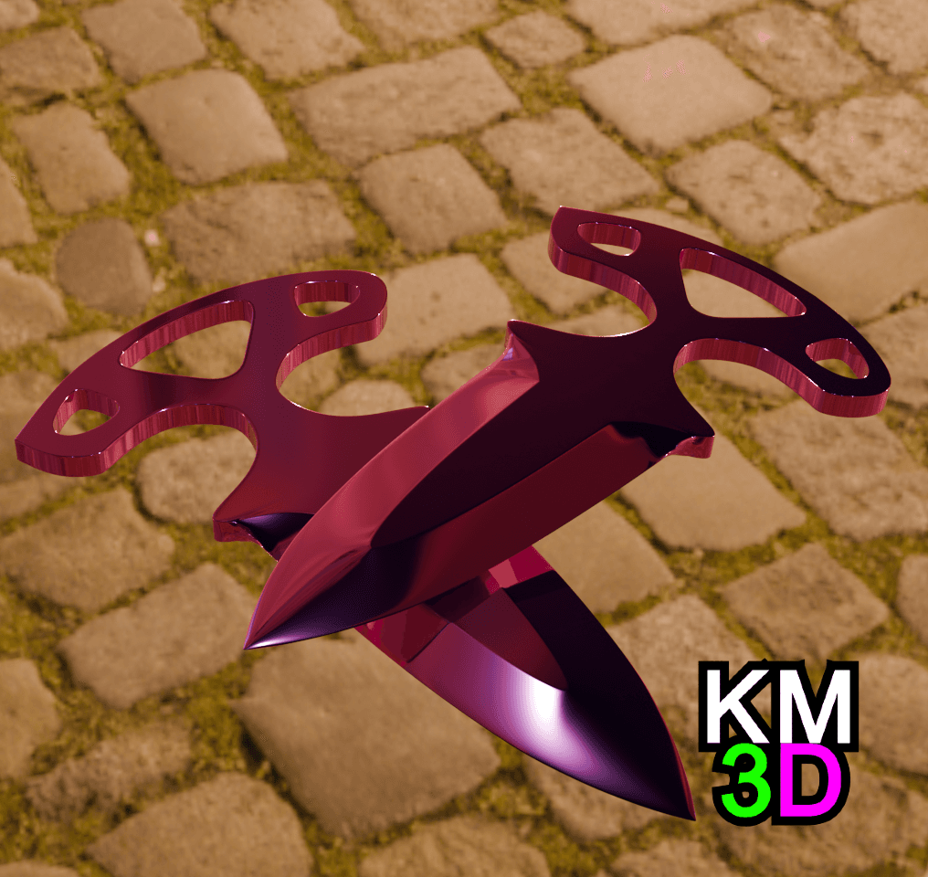 Shadow Daggers CSGO 3d model