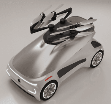 Skyline Flying Car / Printable 3d model