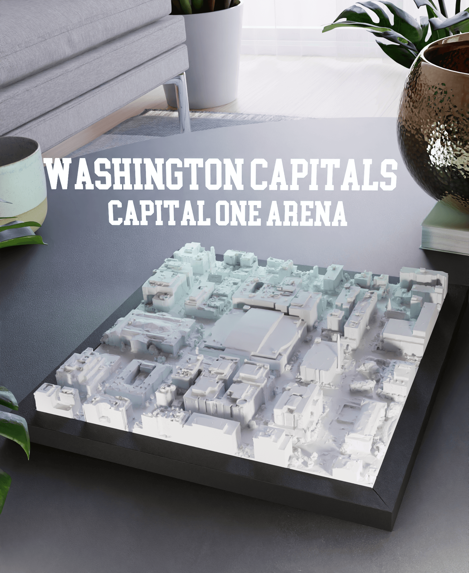 Washington Capitals - Capital One Arena 3d model