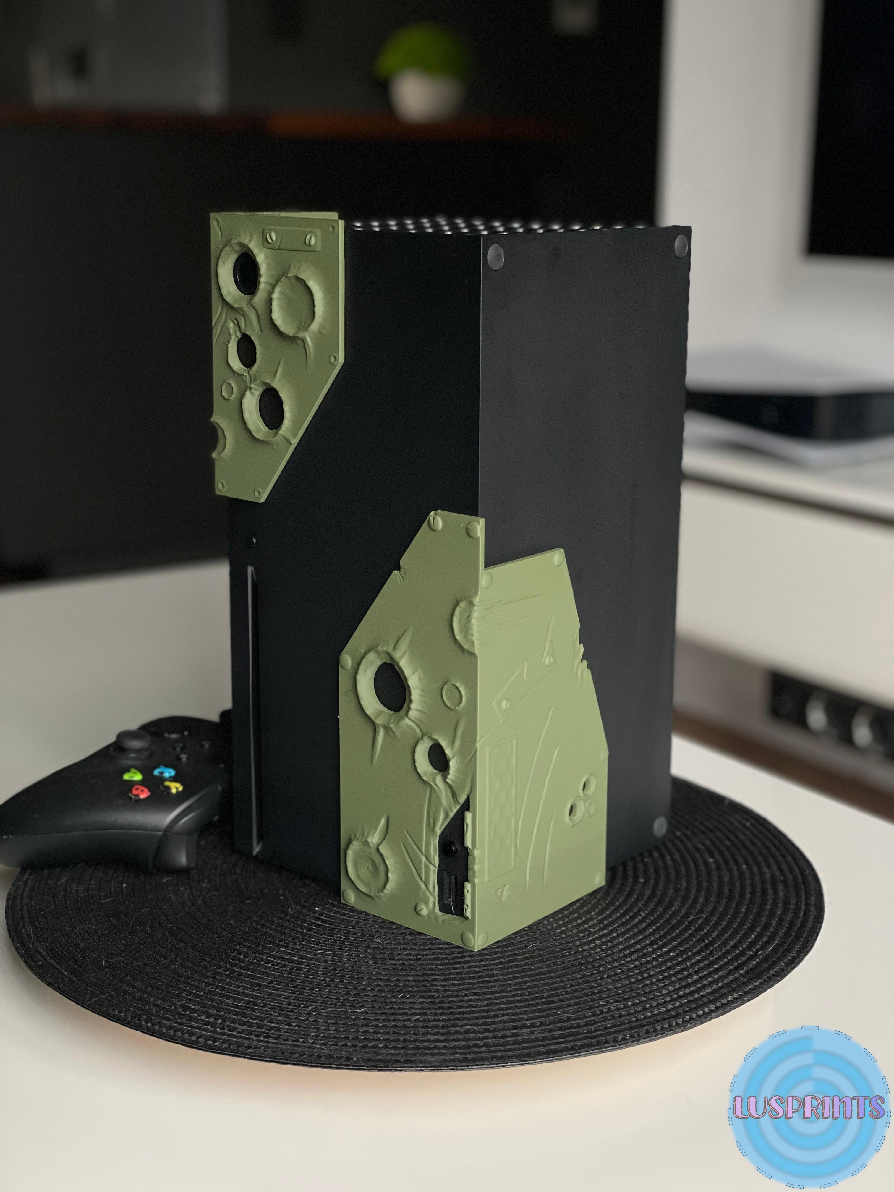 Xbox Series X Armor Set | Decor | Dock 🟢 3d model