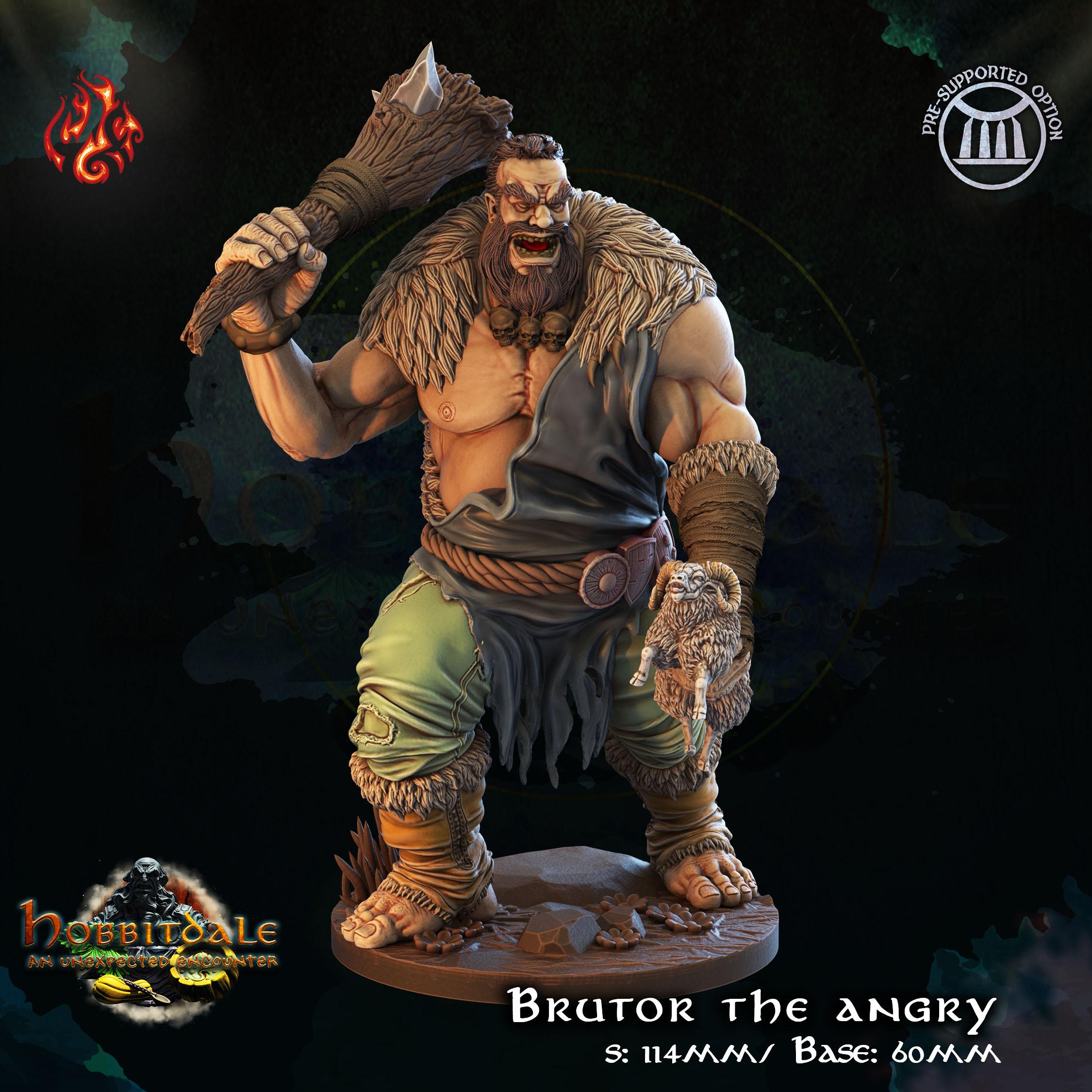 Brutor the Angry 3d model