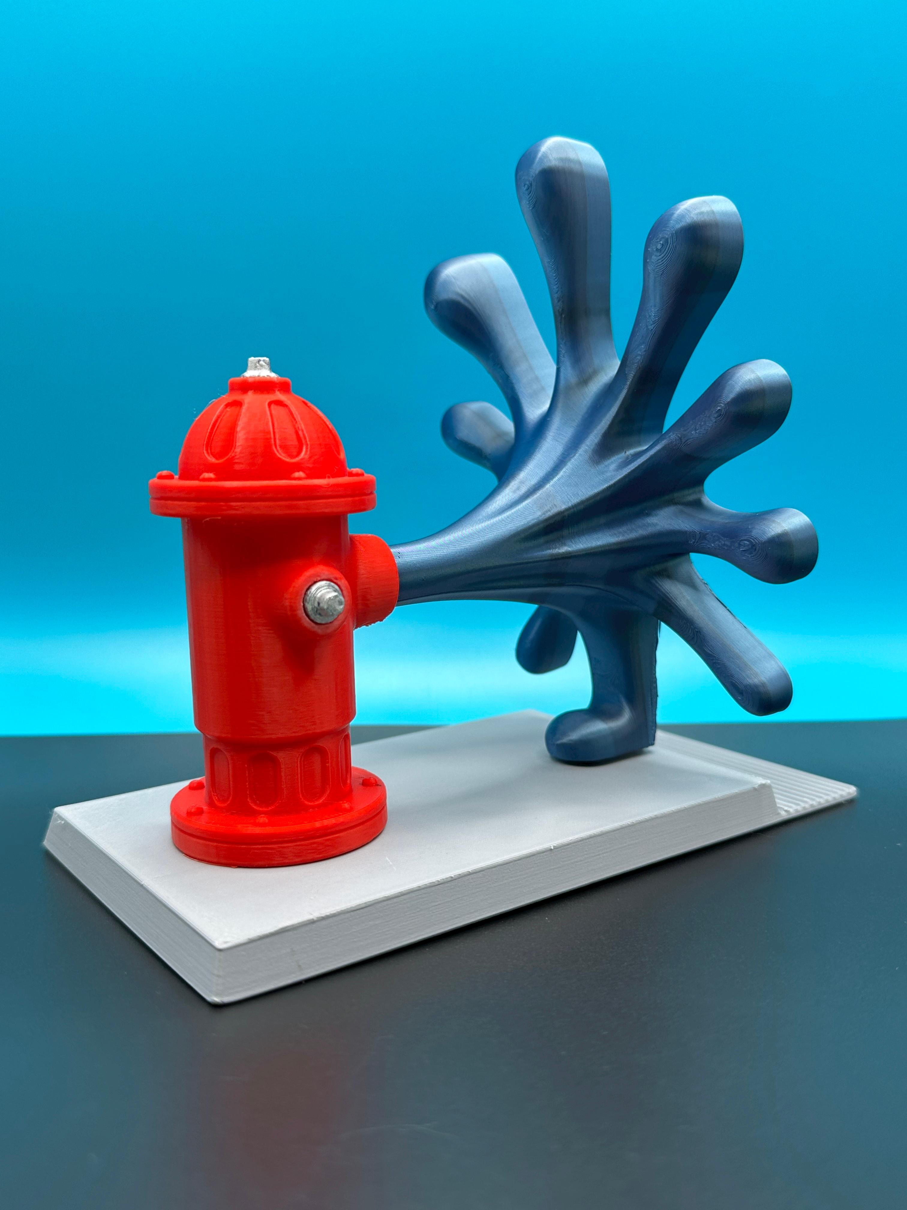 Fire Hydrant Bookend 3d model