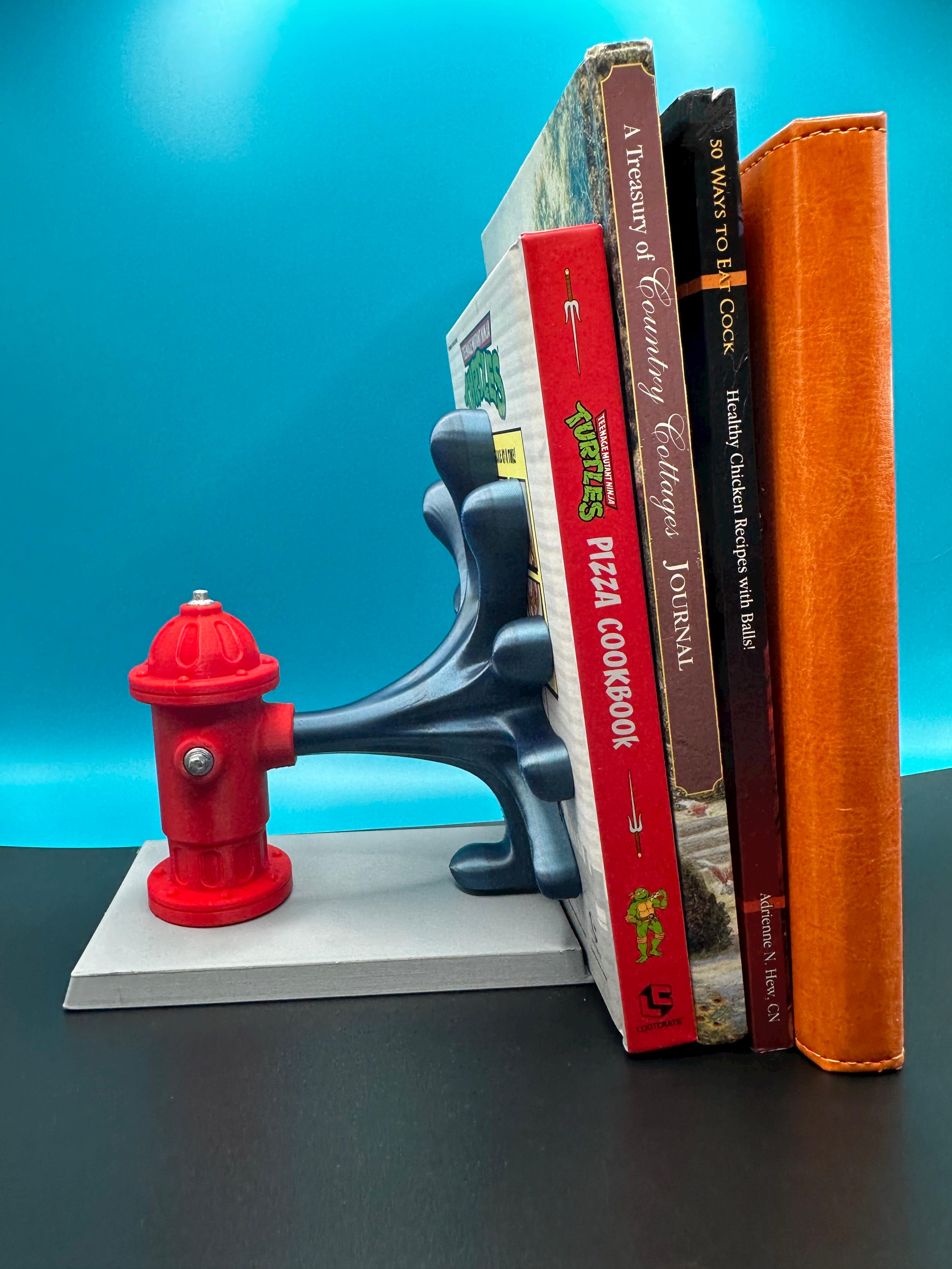 Fire Hydrant Bookend 3d model