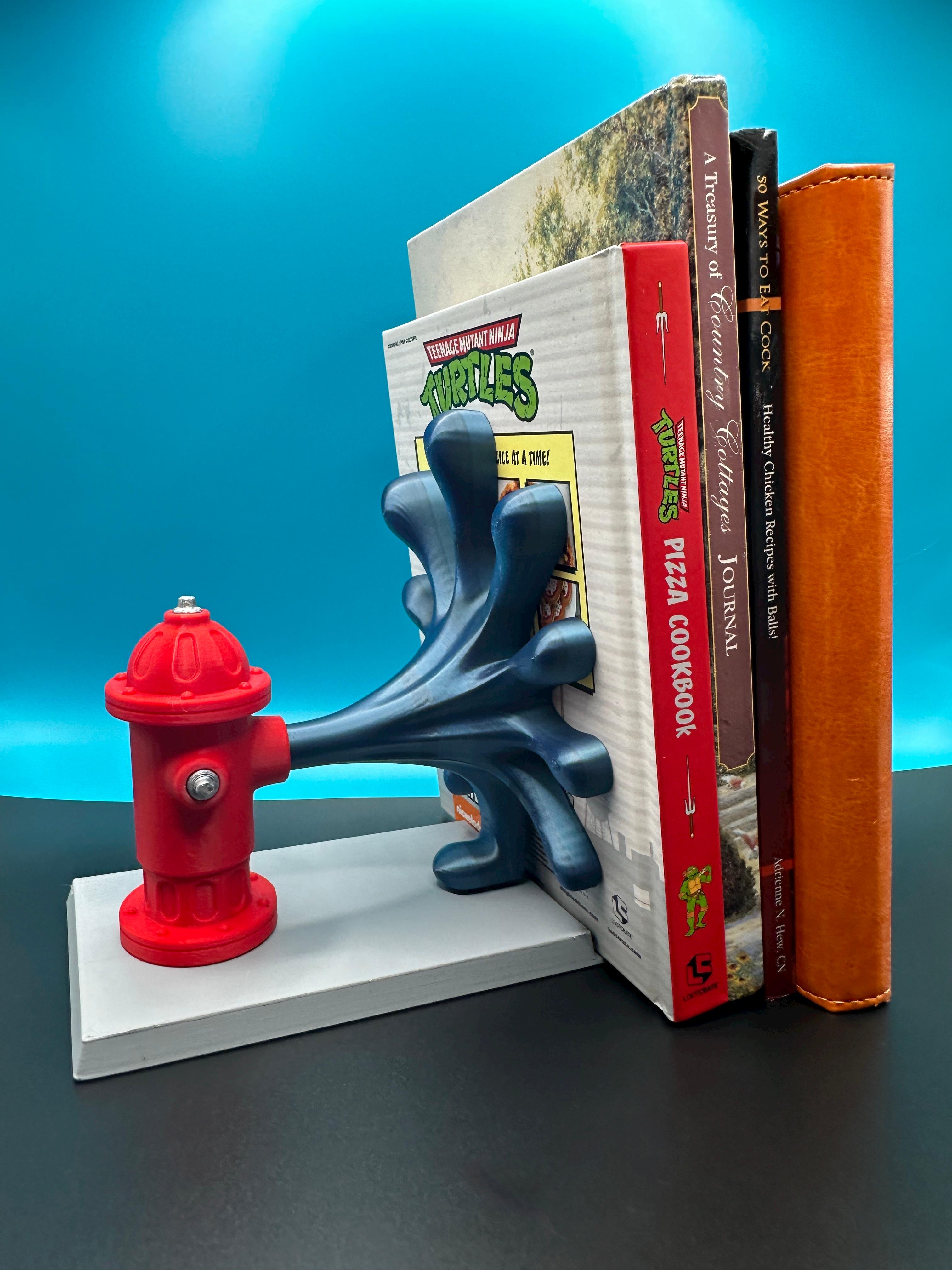 Fire Hydrant Bookend 3d model