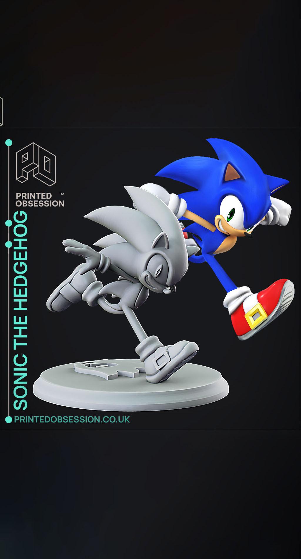 Sonic - Sonic Adventure 2 Battle - Fan Art 3d model