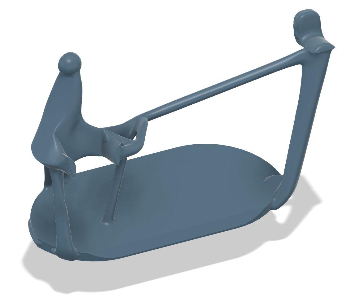 GD_Caliper Stand 8in 3d model