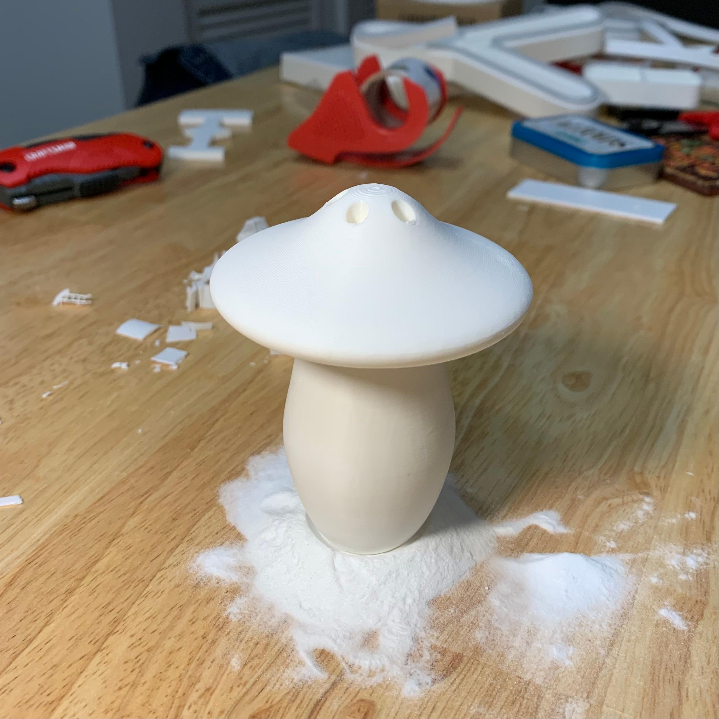 Baking Soda Mushroom - Fridge Deodorizer 3d model