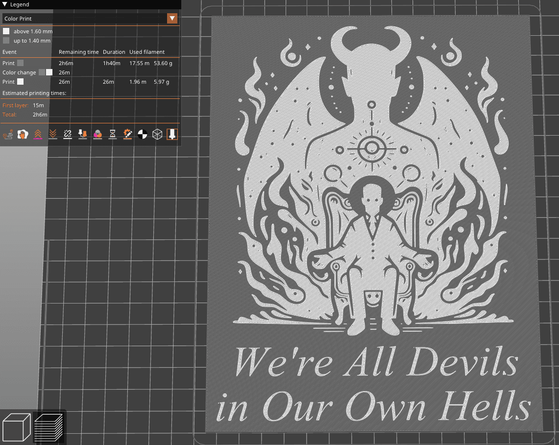 We're All Devils in Our Own Hells 3d model