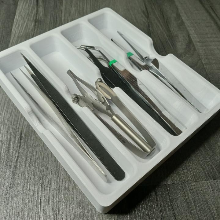 Tweezer Tray 3d model