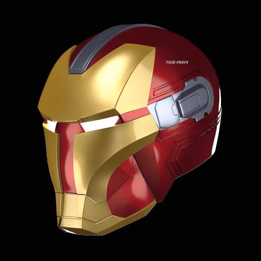 Beskar Man Helmet STL 3D File Iron Man Mandalorian 3d model