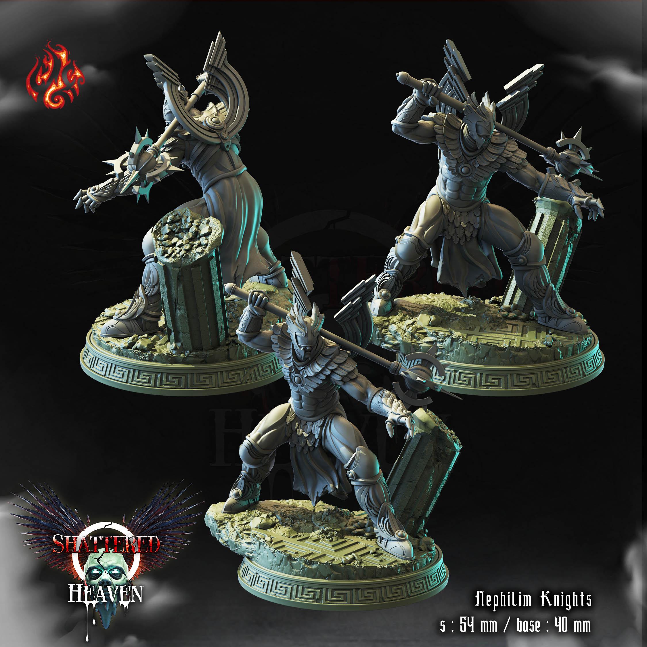 Nephilim Knights 3d model