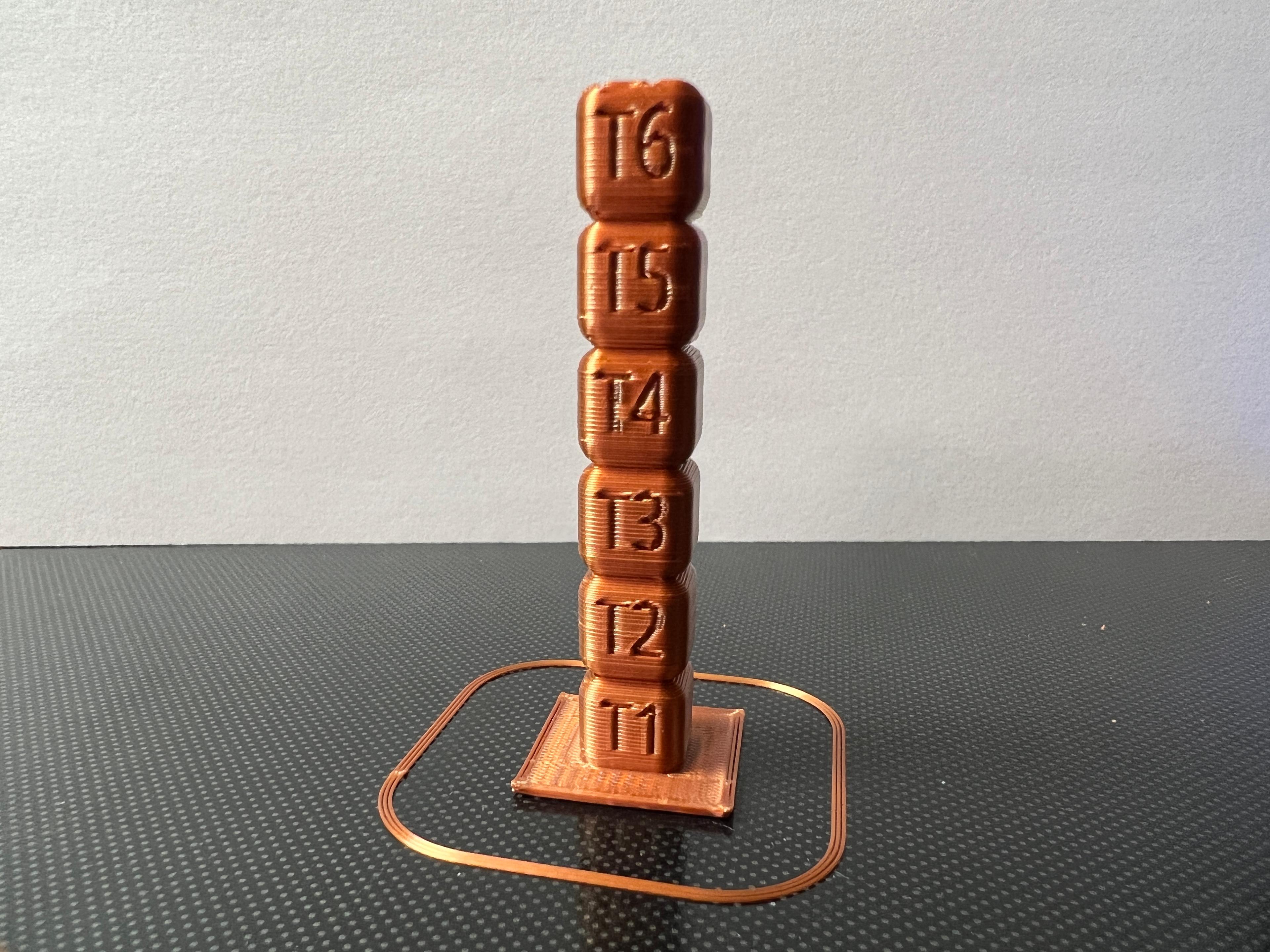 Filament Friday PLA Temperature Tower 3d model