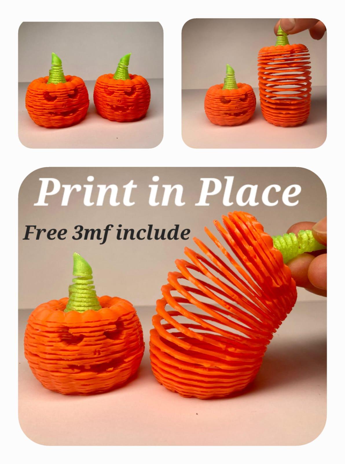 Stretchy, Slinky Pumpkin 3d model