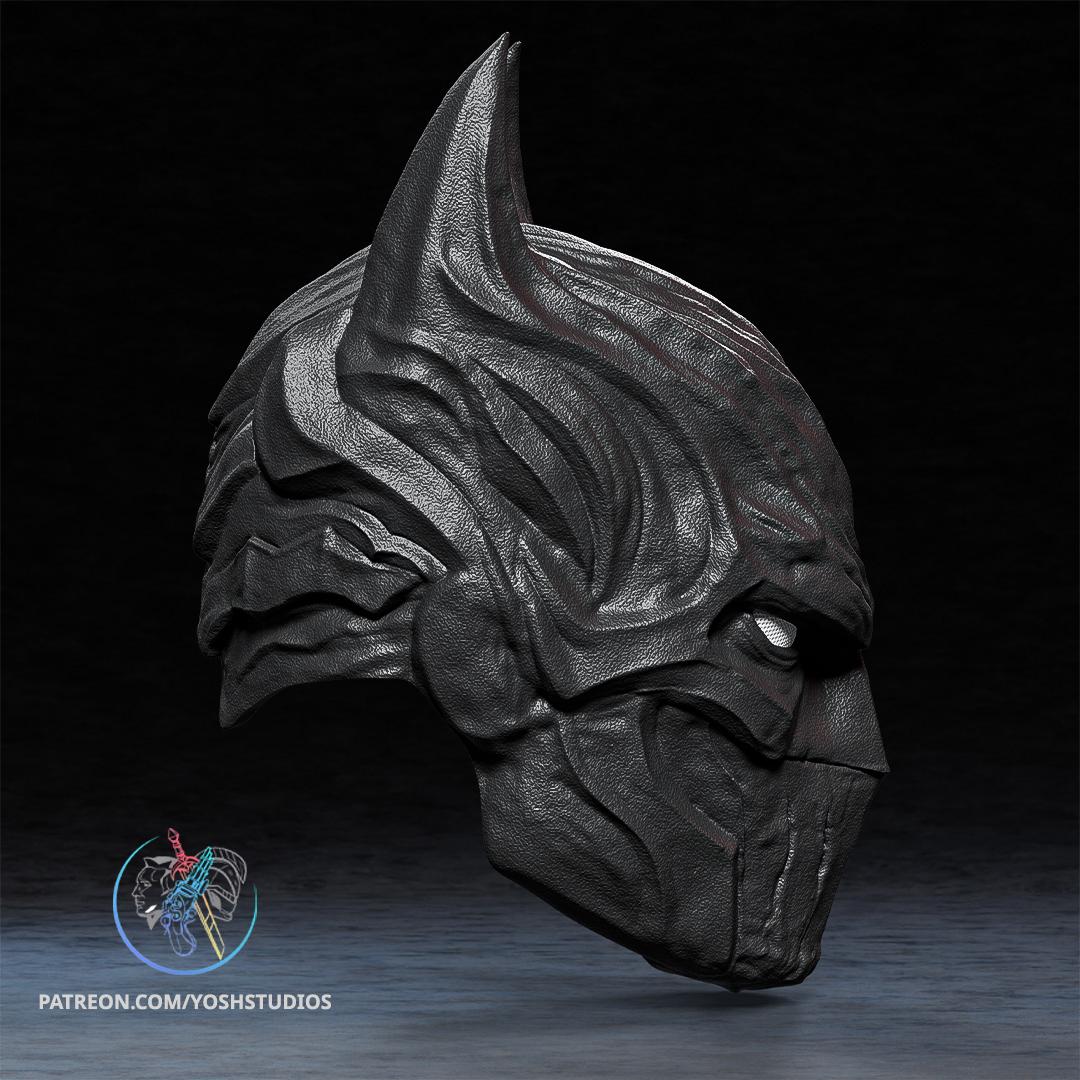 Death Knight Helmet 3D Printer File STL 3d model