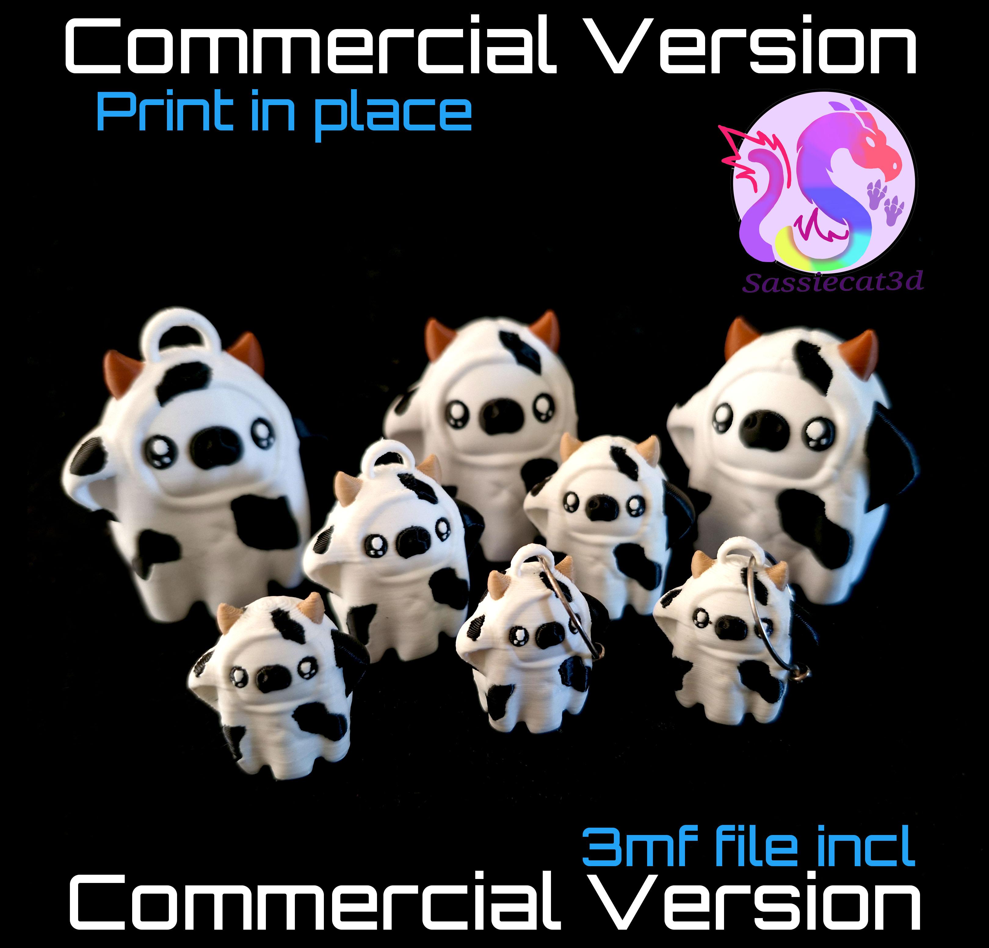 Ghost Cow *Commercial Version* 3d model