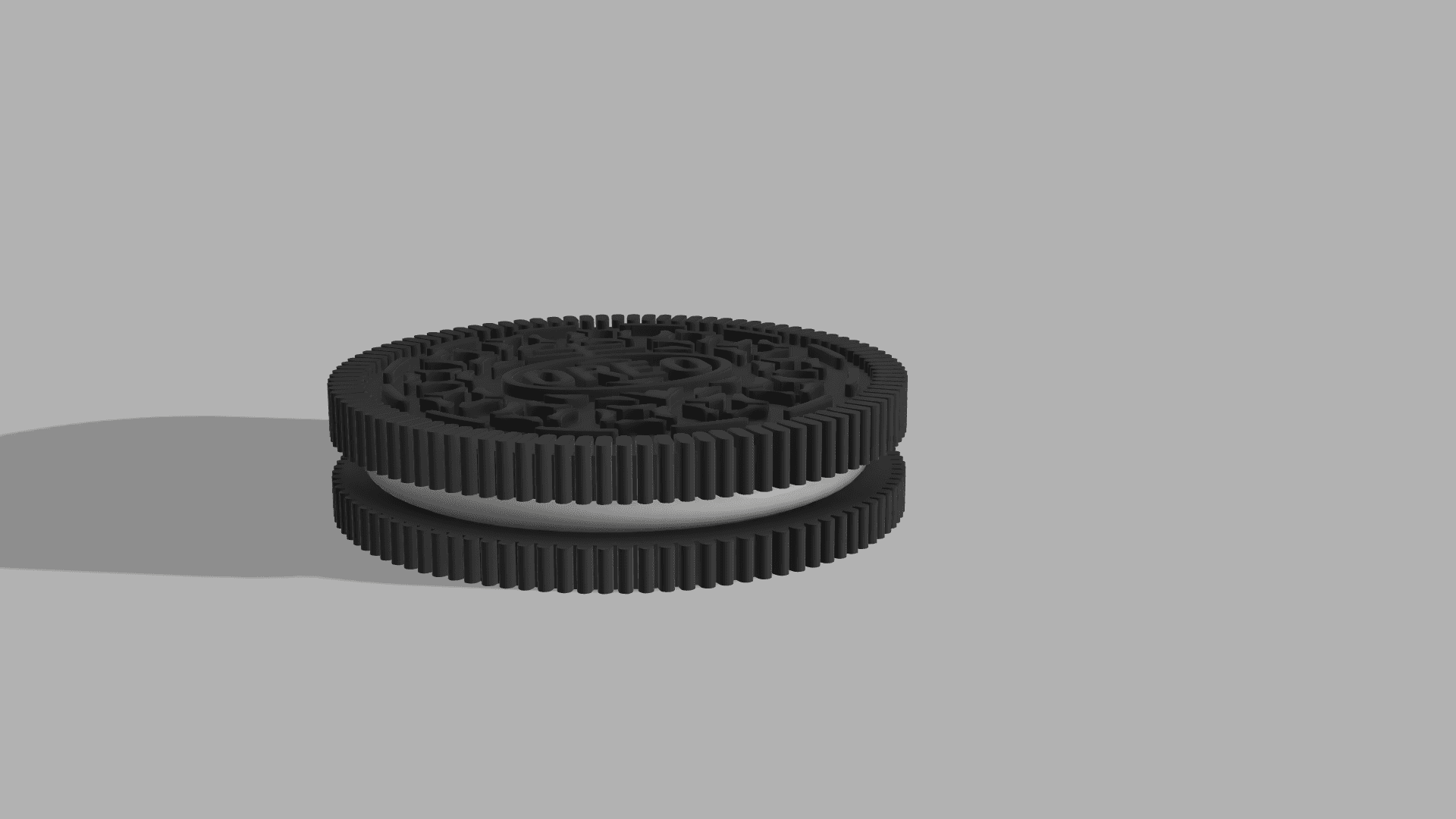 Oreo Cookie Pen Holder 3d model