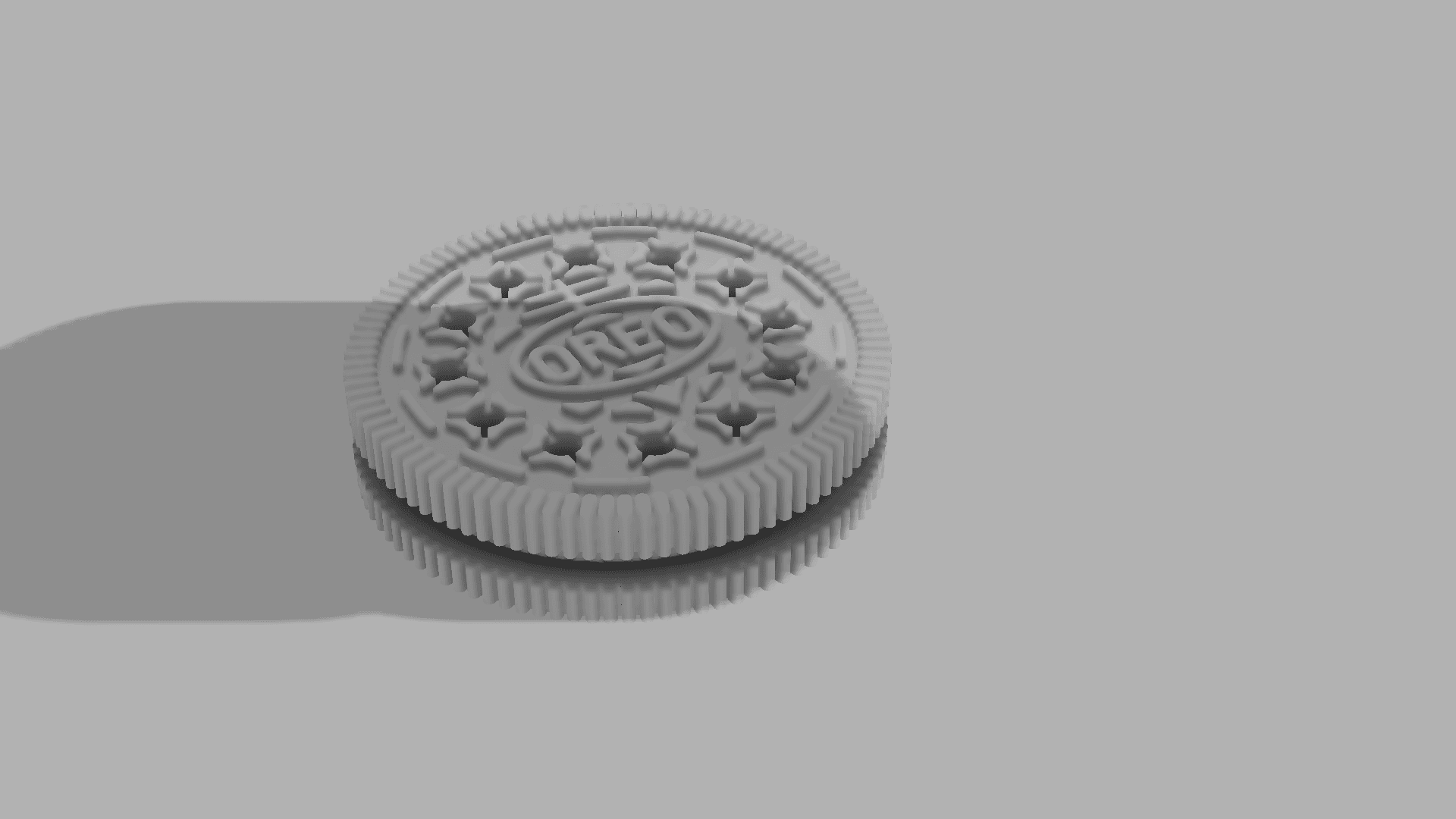 Oreo Cookie Pen Holder 3d model