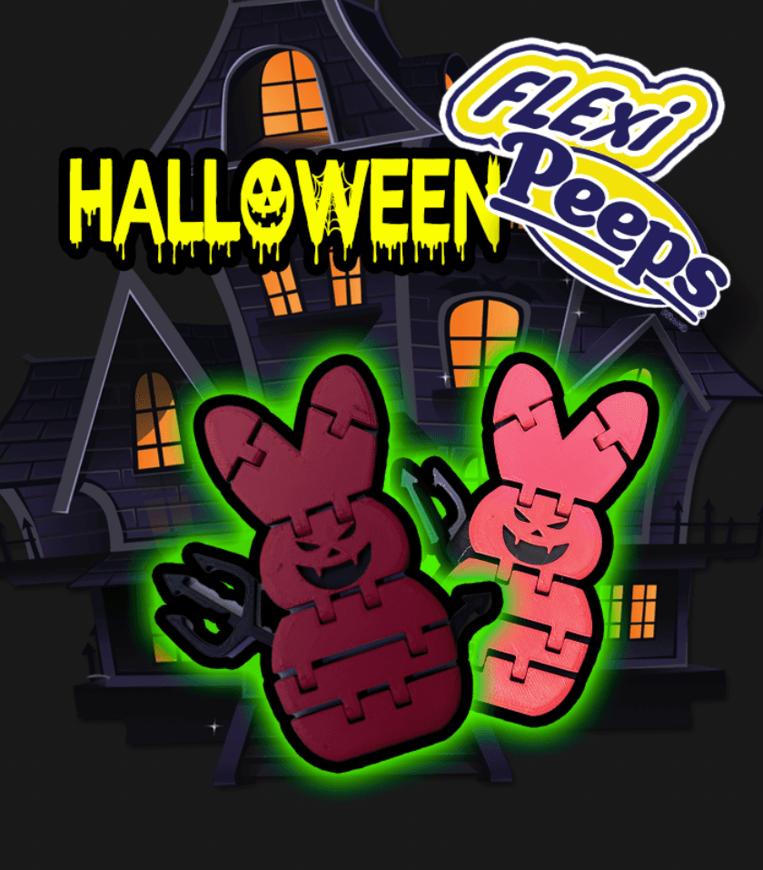 Halloween Peep Collection 3d model