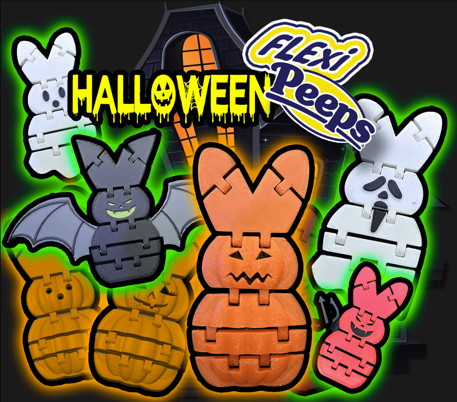 Halloween Peep Collection 3d model