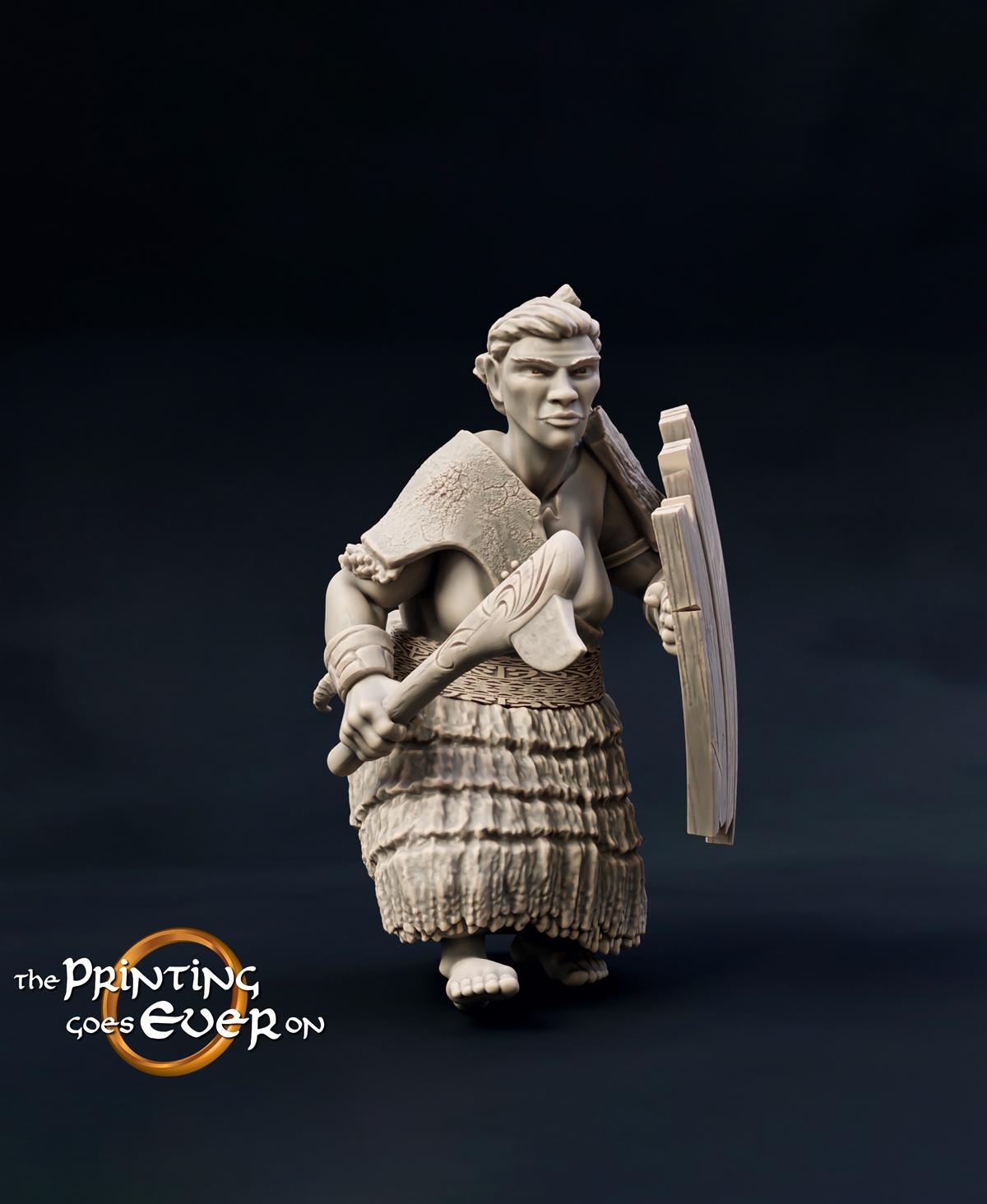 Woodwose Tribe 3d model