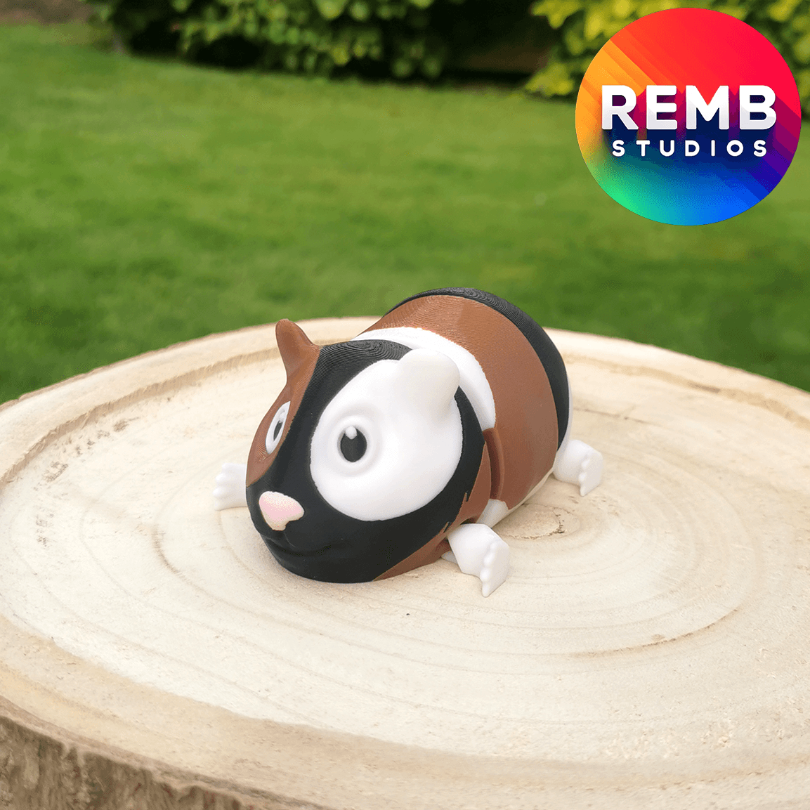 Flexi Guinea Pig | Articulated Guinea Pig 3d model