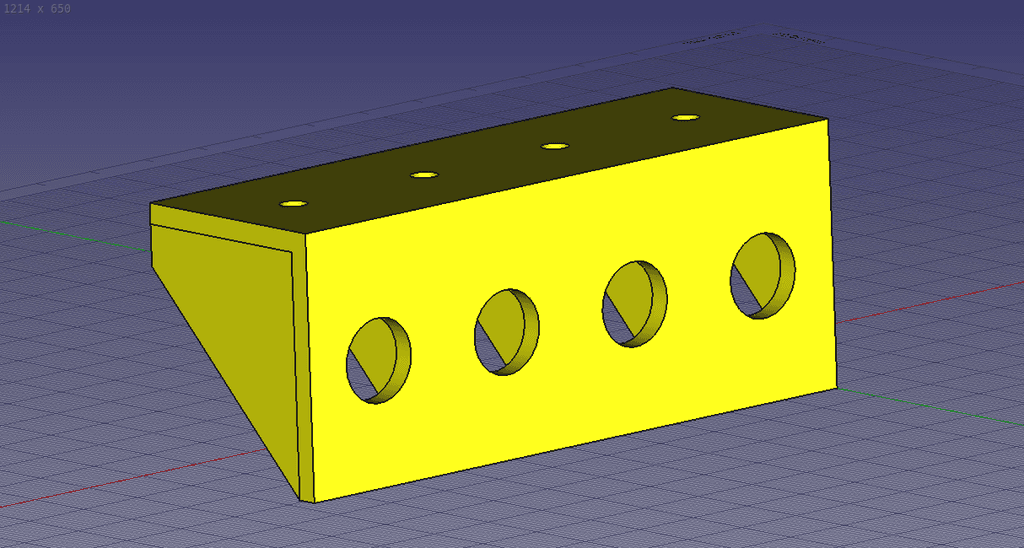 under dash switch panel 3d model