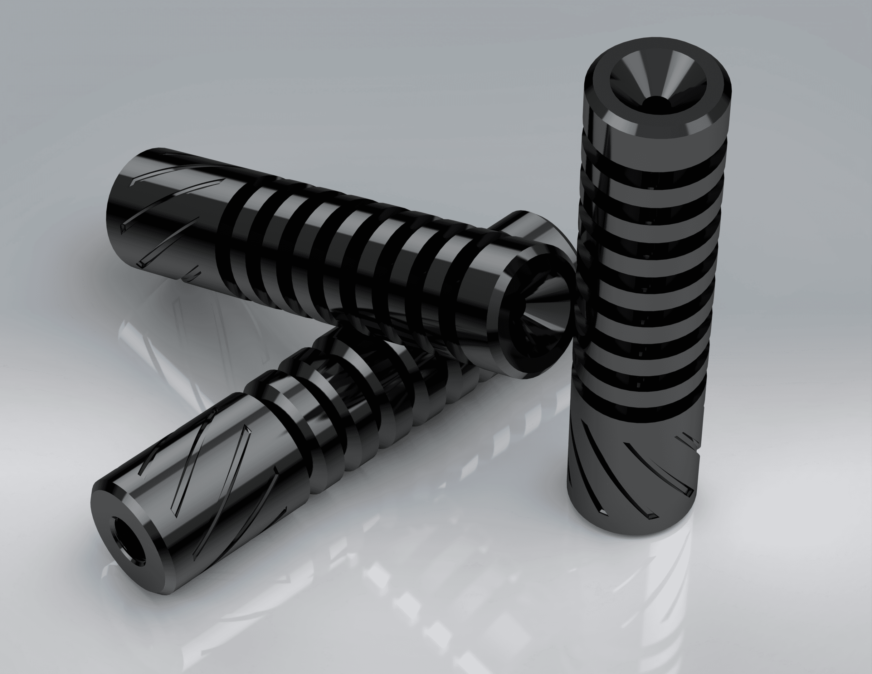 Silencer Type II 3d model