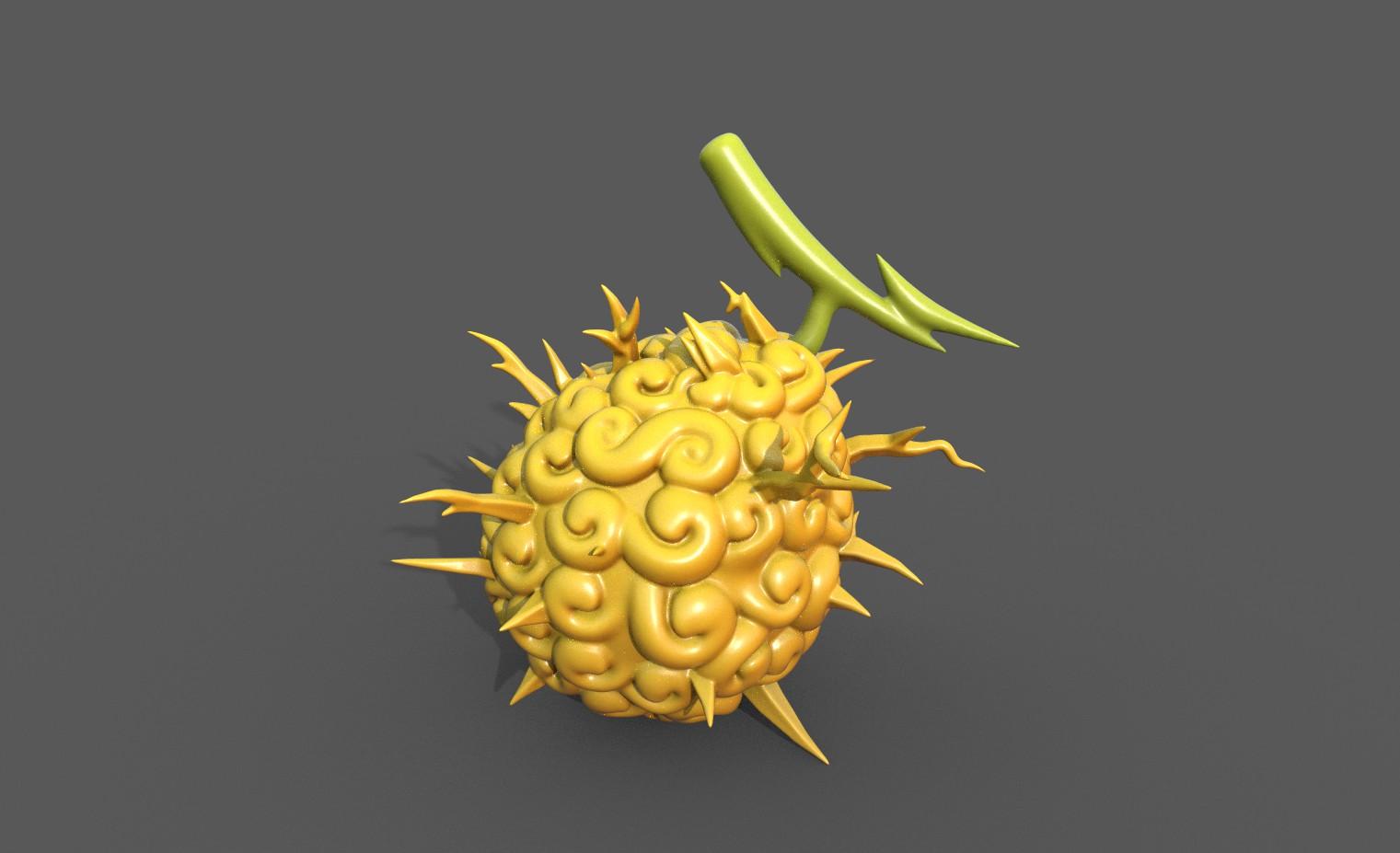 Goro Goro Devil Fruit 3d model