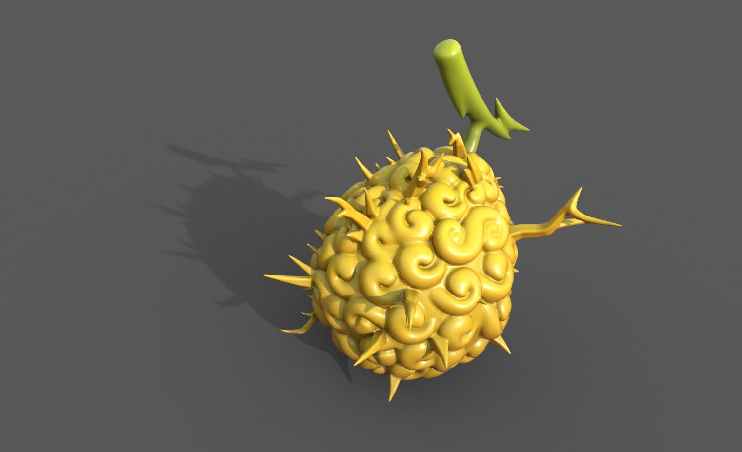 Goro Goro Devil Fruit 3d model