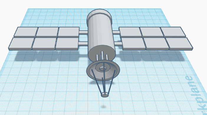 Satelite 3d model