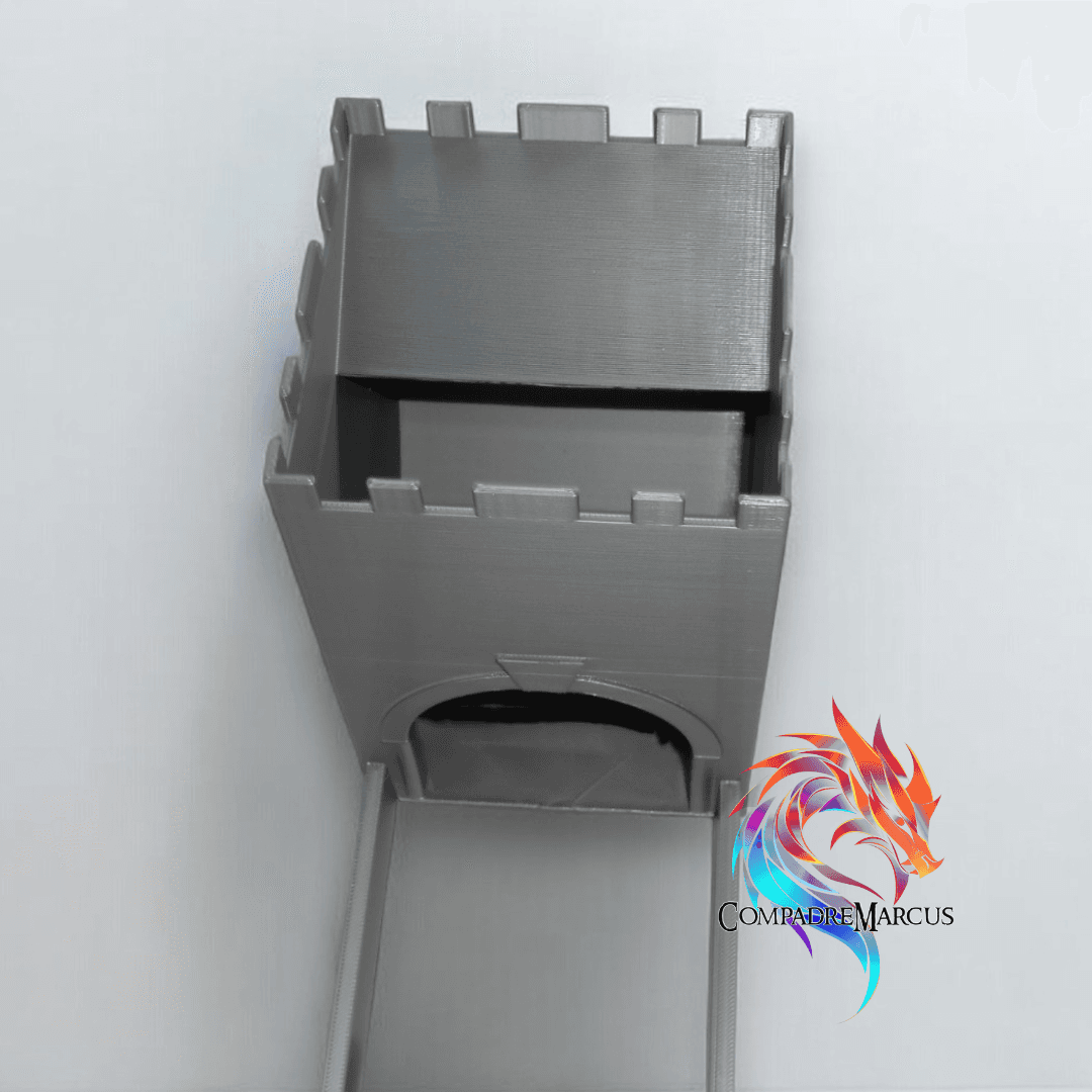 Basic Dice Tower 3d model