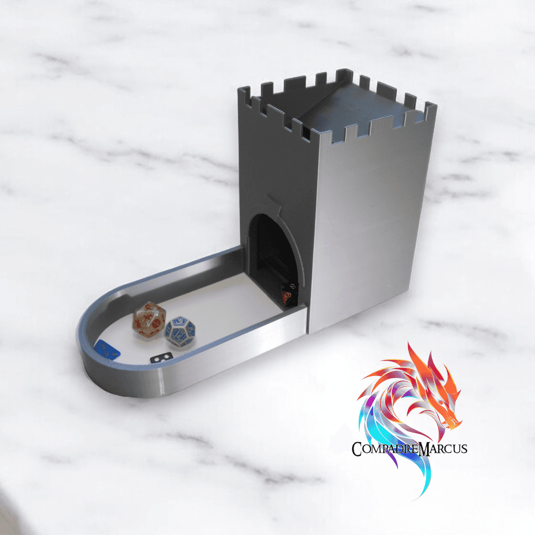 Basic Dice Tower 3d model