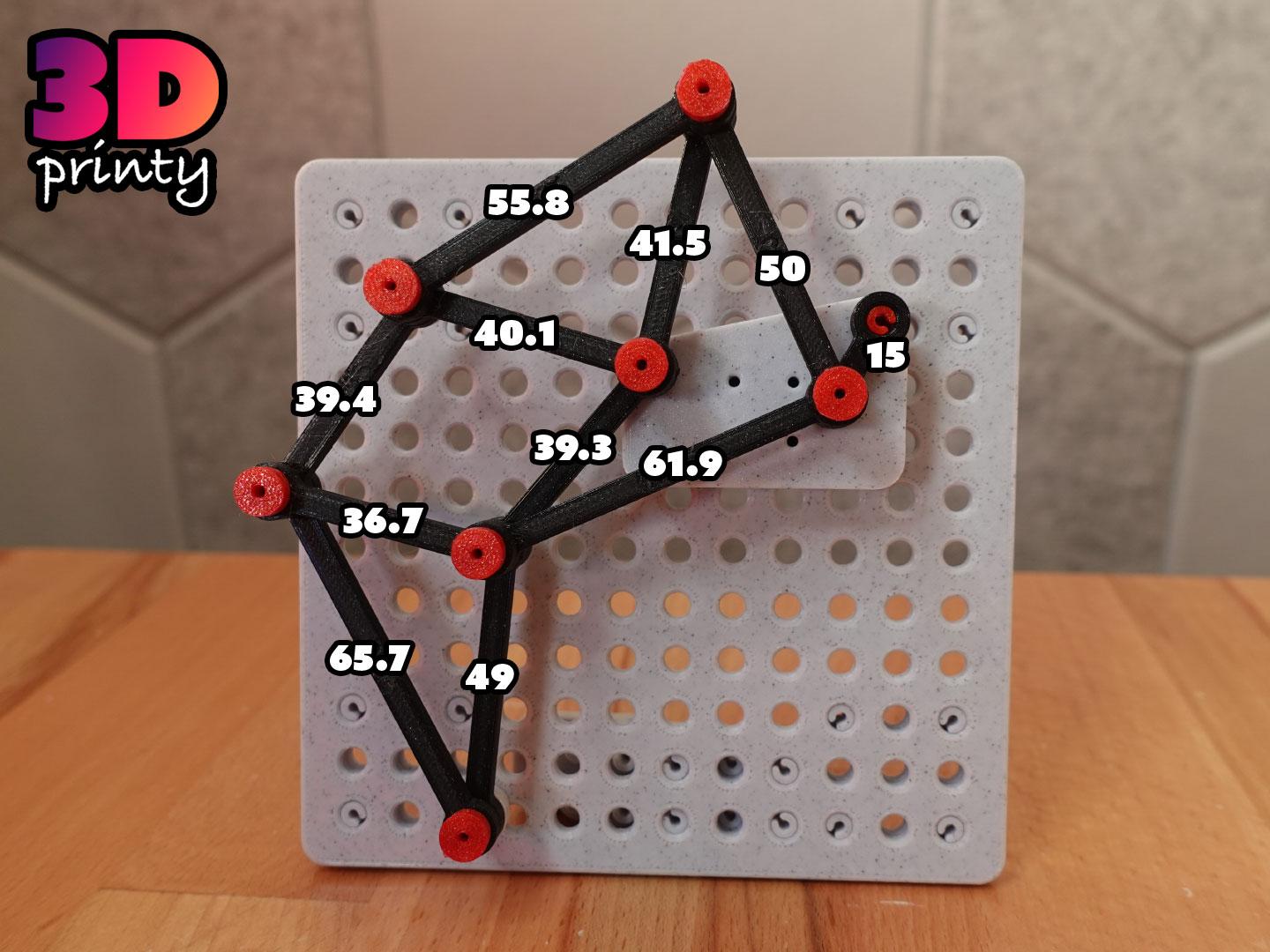 Linkage Construction Kit - Strandbeast Kit 3d model