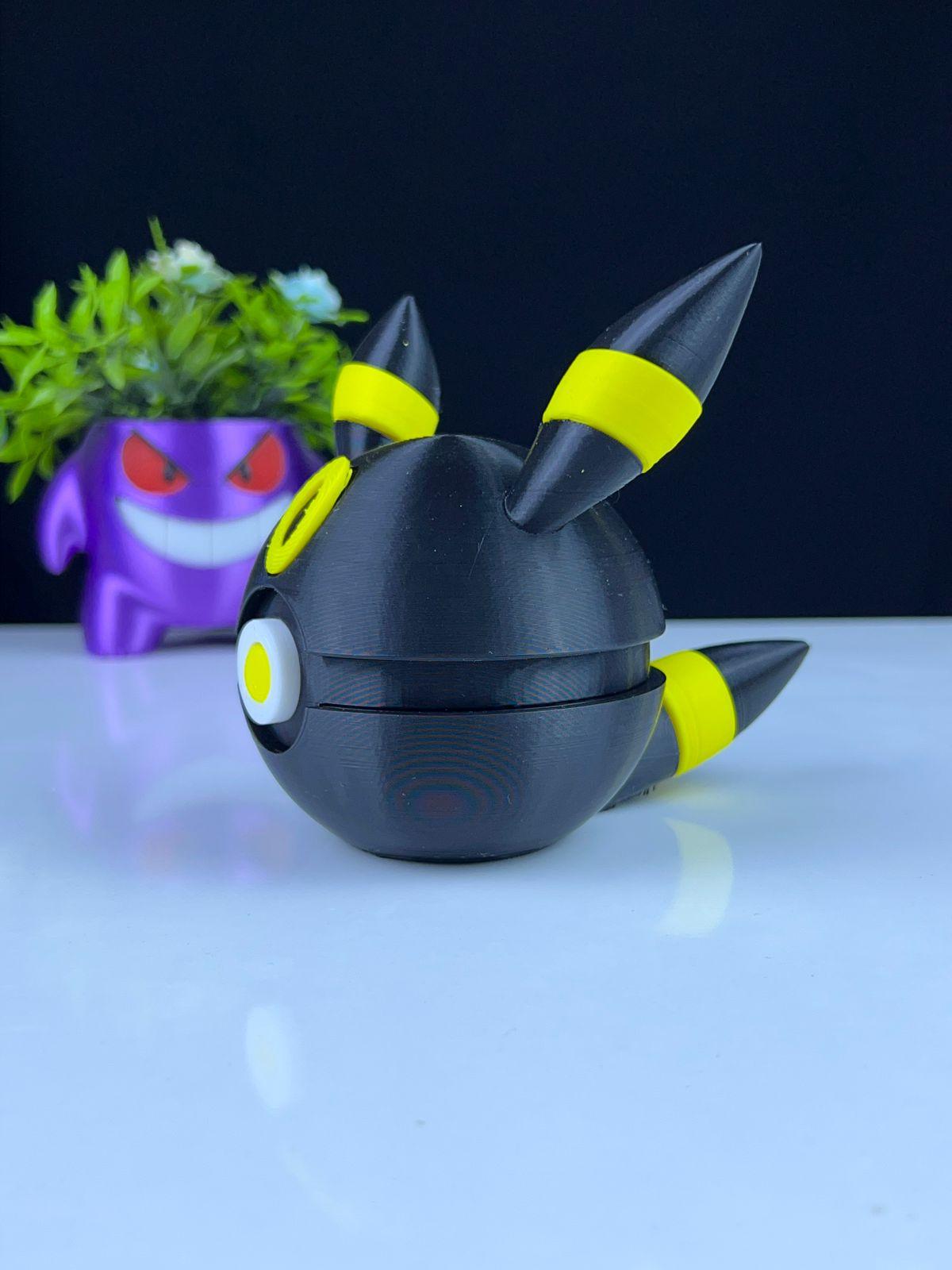 umbreon pokeball 3d model