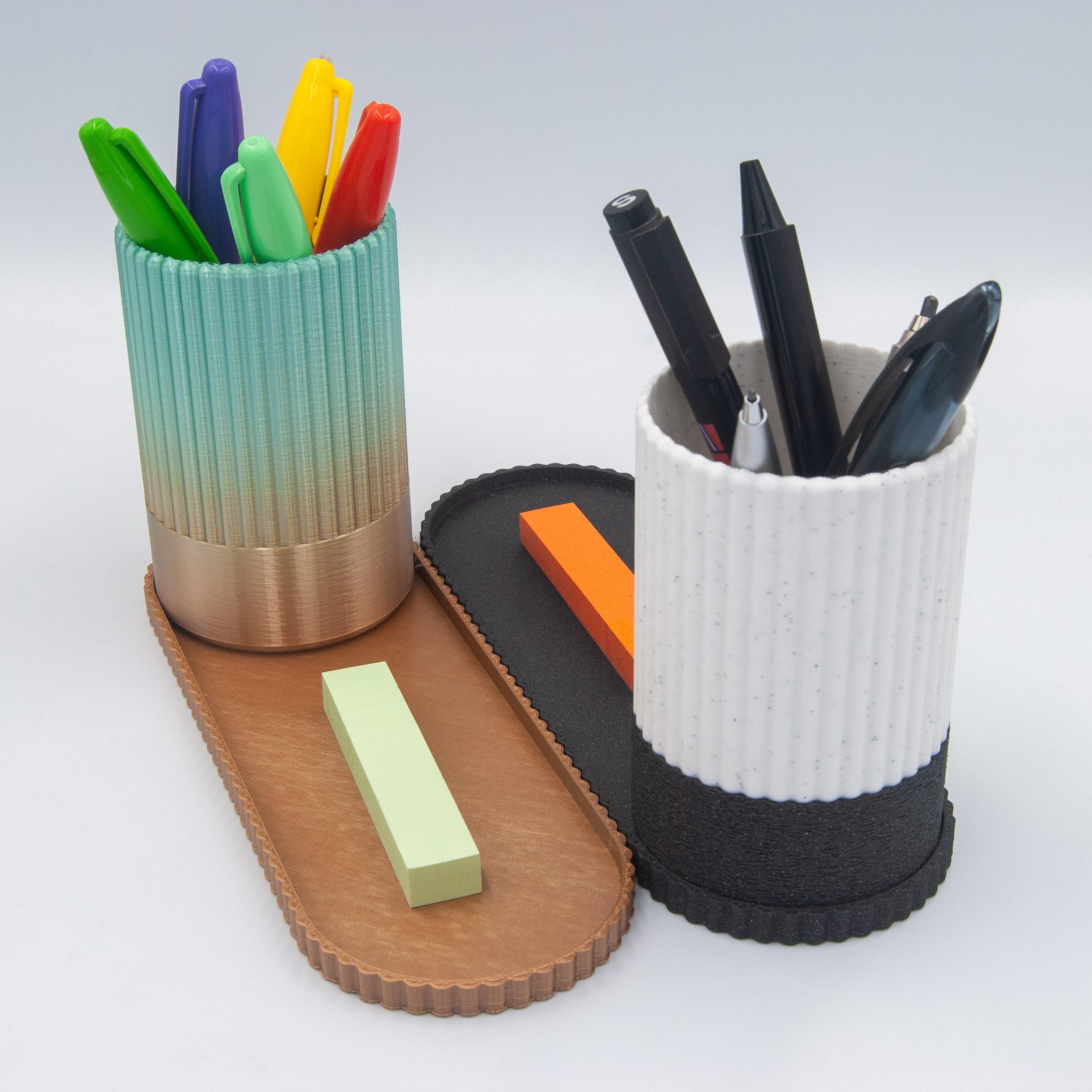 Pen Holder Tray 3d model