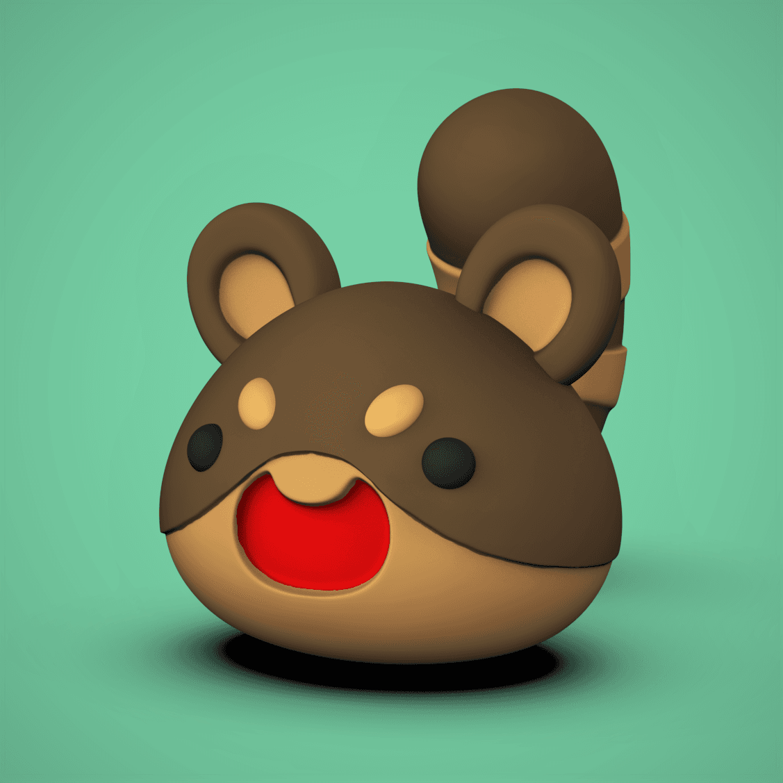 Ringtail Slime -Slime Rancher 2 3d model