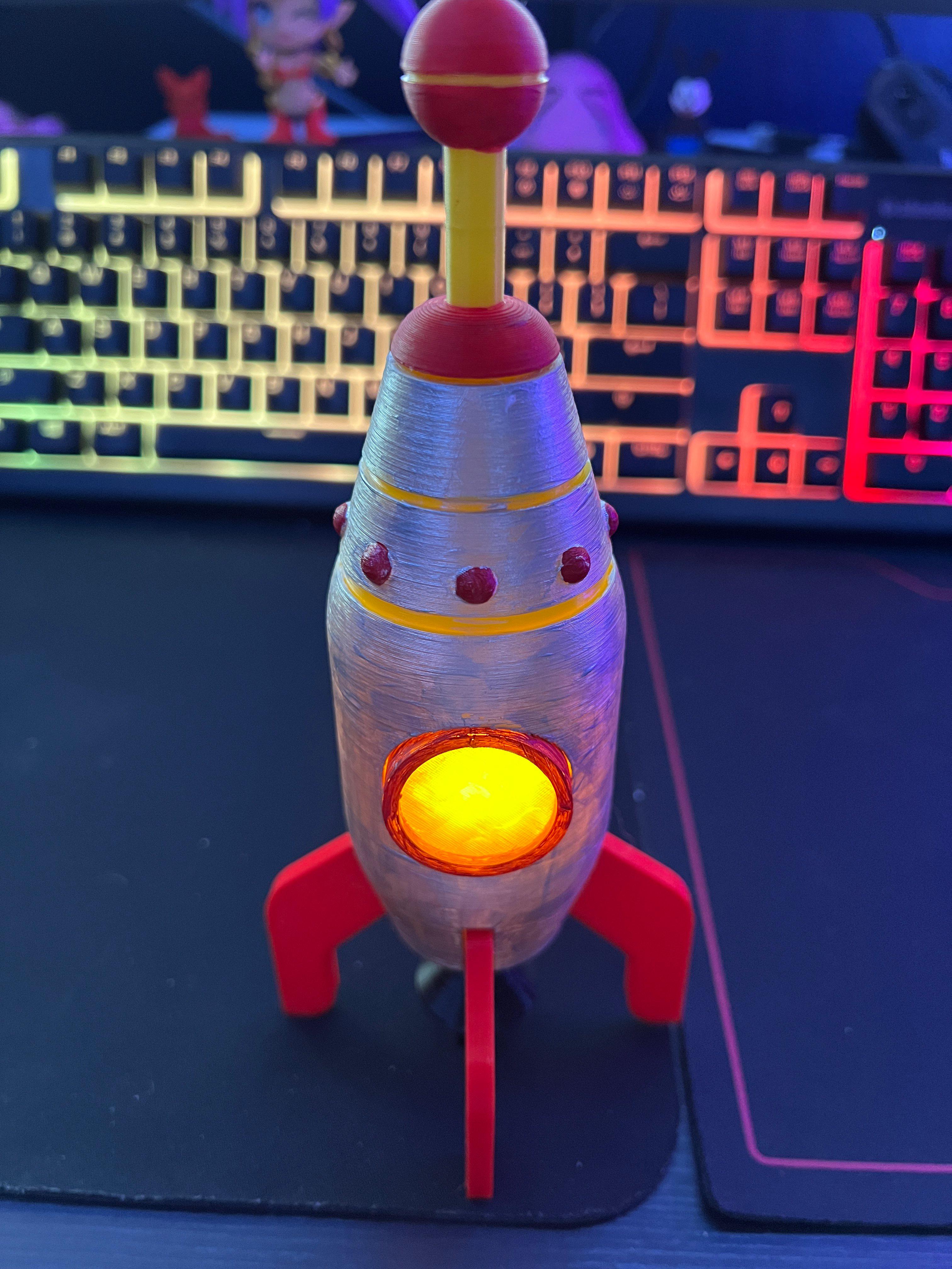 The Ame Rocket 3d model