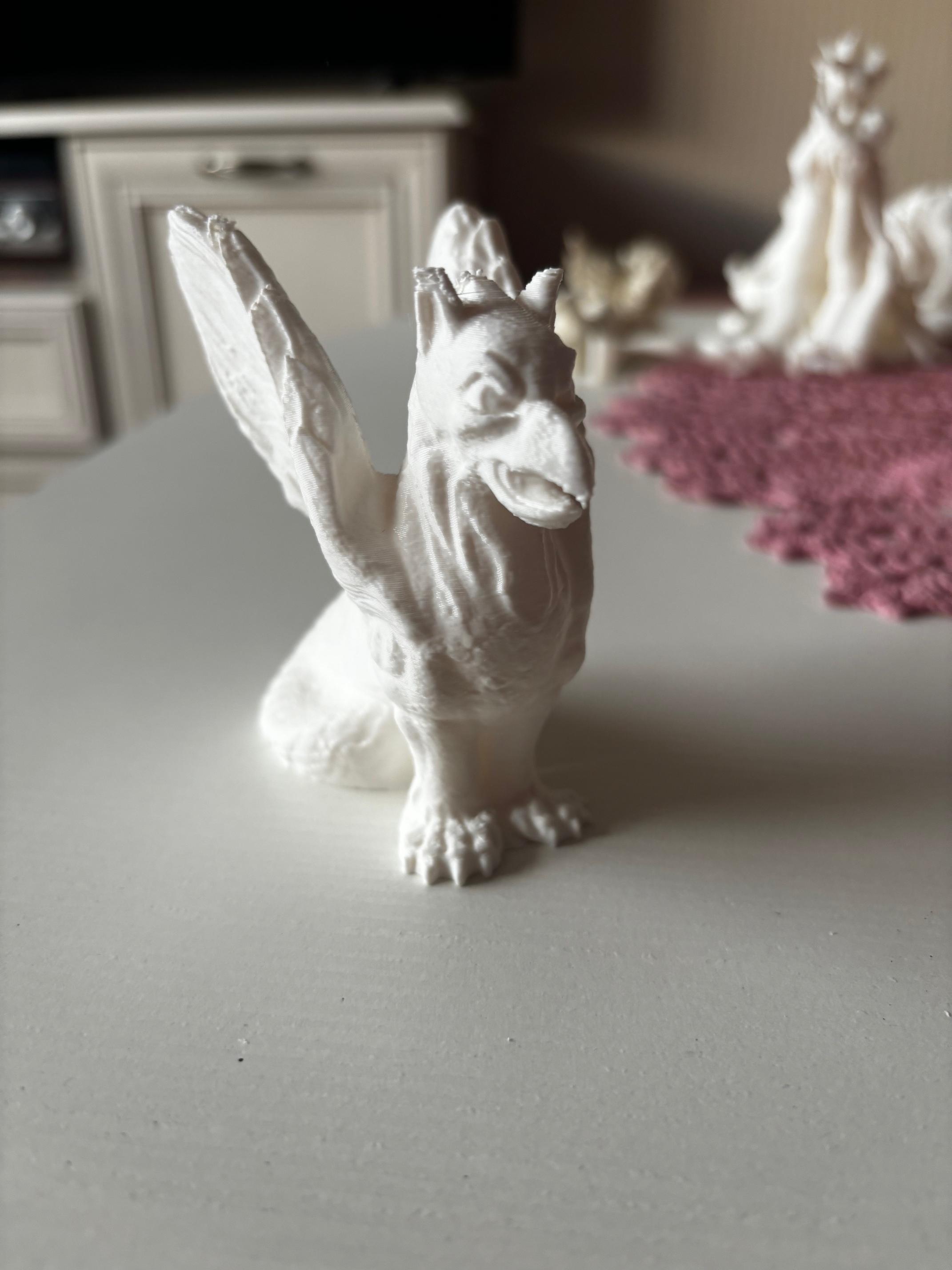 Griffin sculpture 3d model