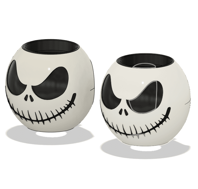 Jack Skellington 12oz Can Cup v2 3d model