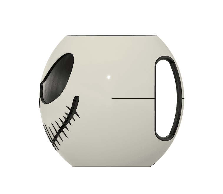 Jack Skellington 12oz Can Cup v2 3d model