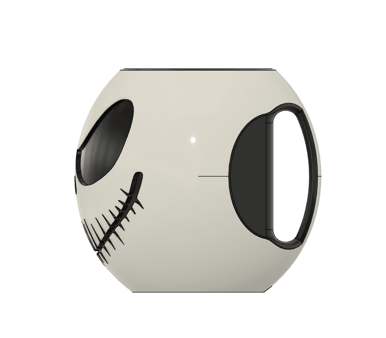 Jack Skellington 12oz Can Cup v2 3d model