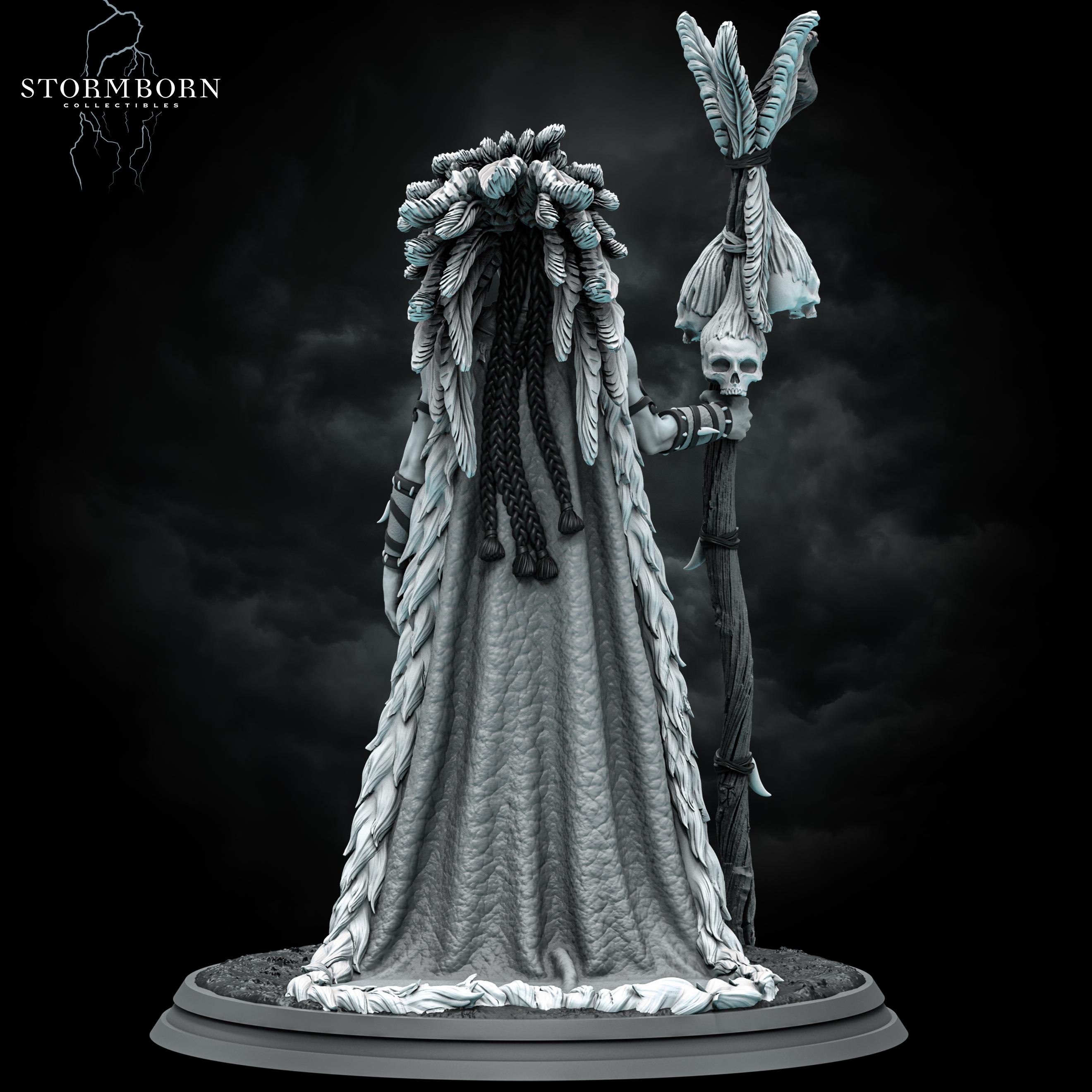 (75mm) Lagath, the Seer 3d model