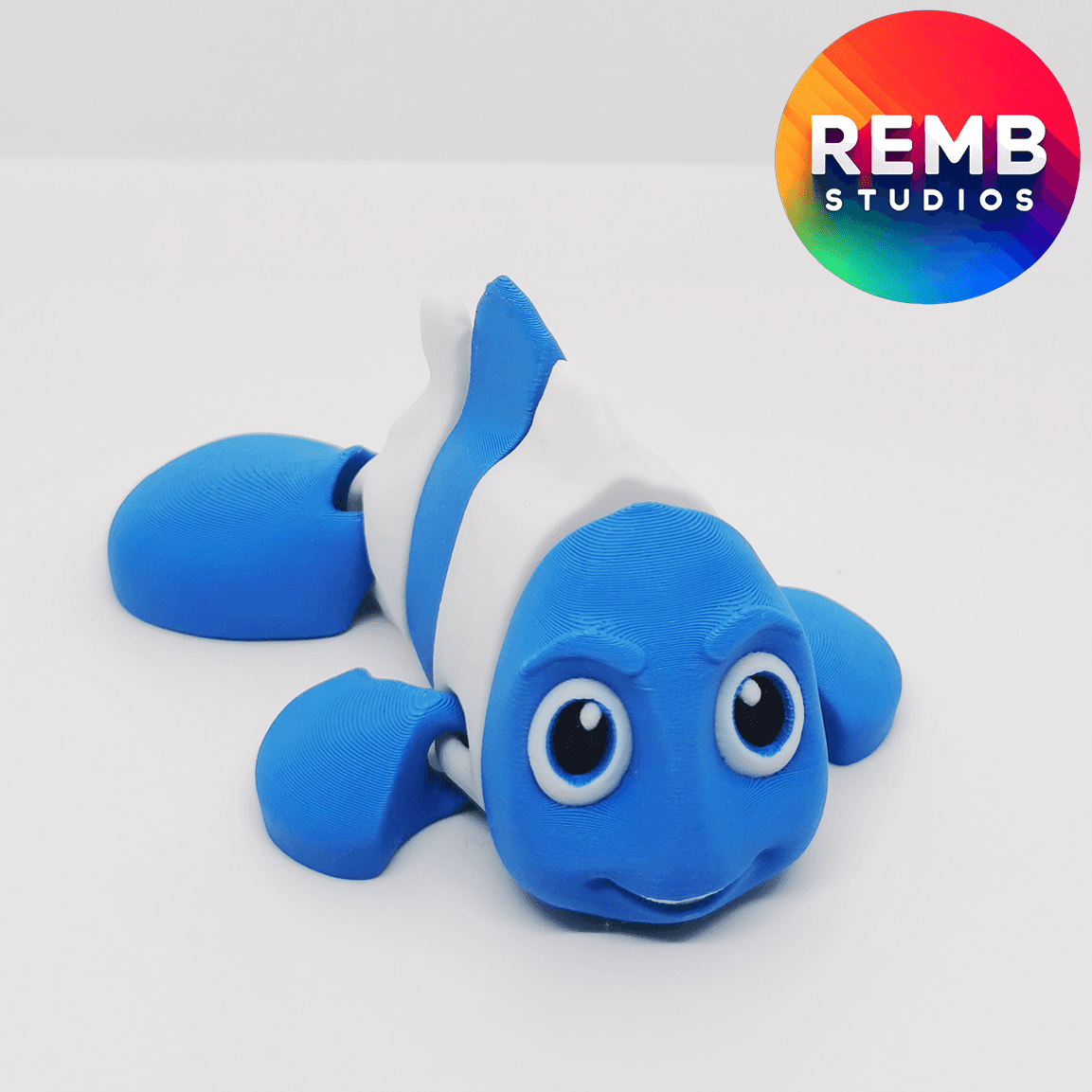 Flexi Clownfish | Articulated Clownfish 3d model