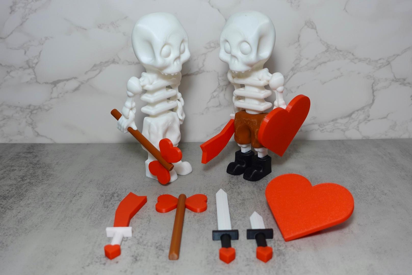 Mystic Skeleton *Valentine's Day Edition Accessory Pack* 3d model