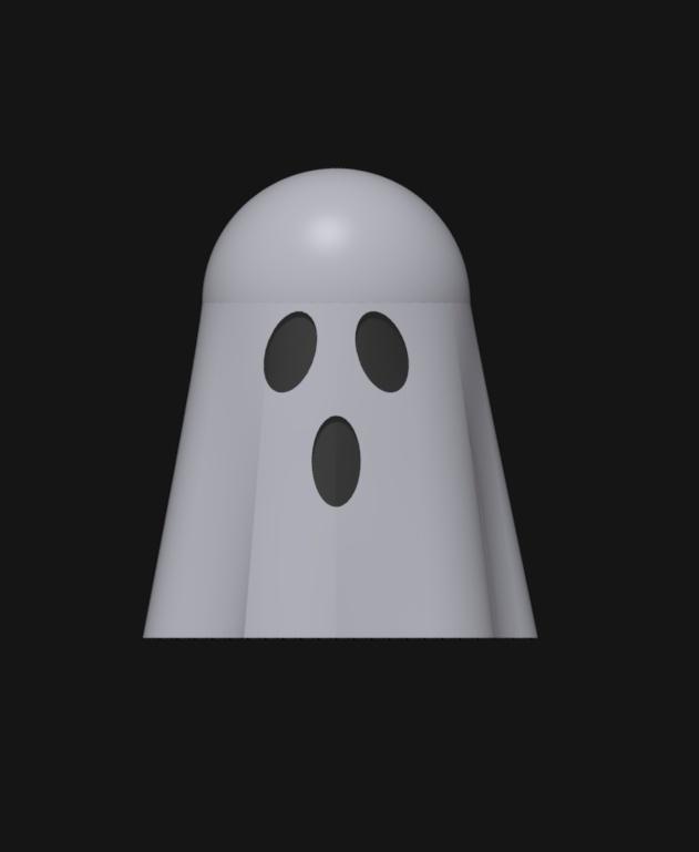 Halloween Ghost Jar 3d model