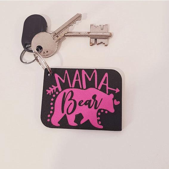 Keychain: Mama Bear I 3d model