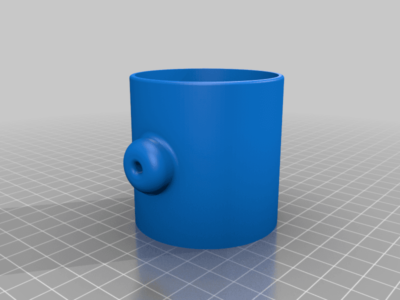 solder spool holder 3d model