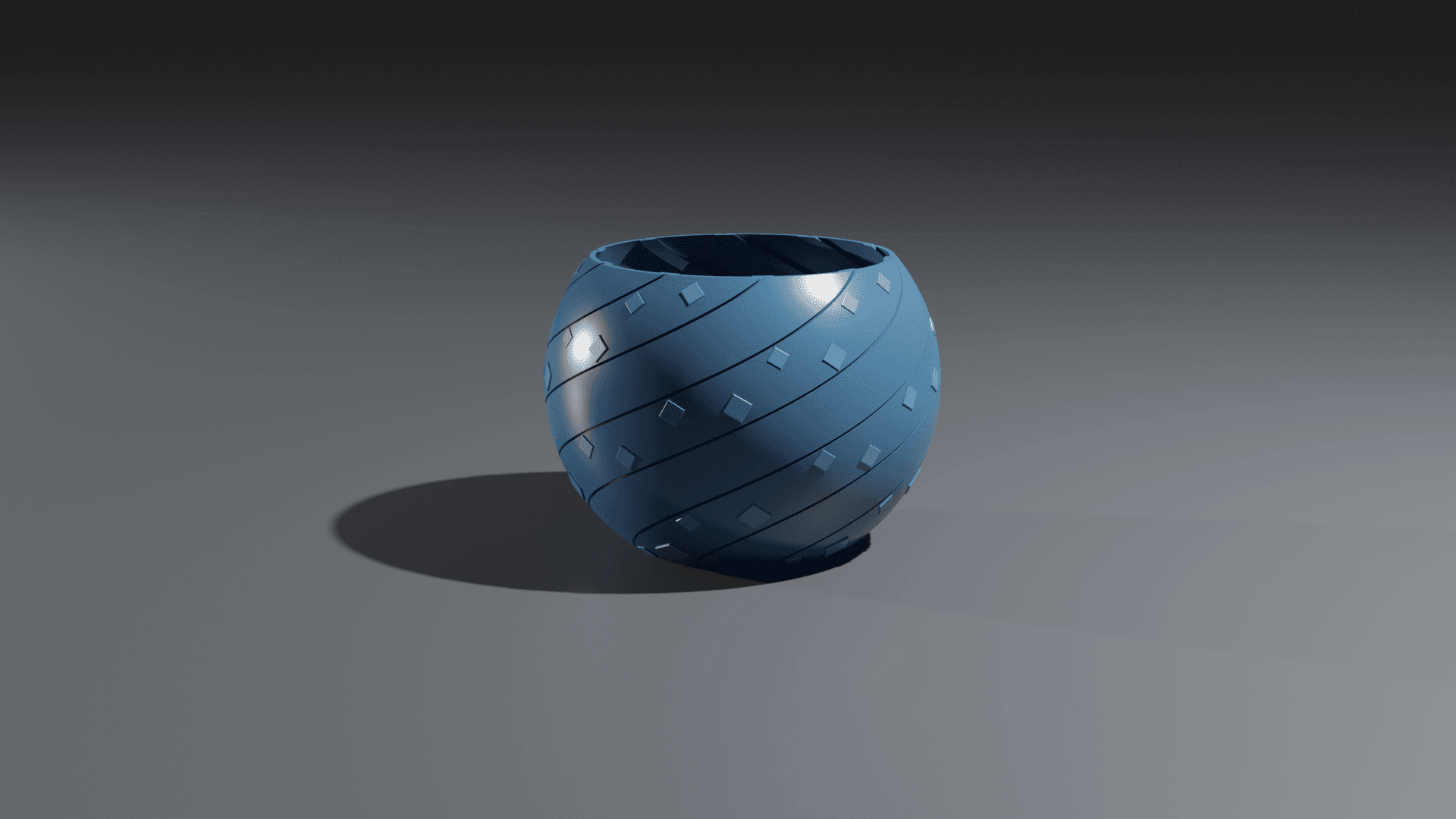 Balloon Style Vase - Vase Mode - 80x100x110 3d model