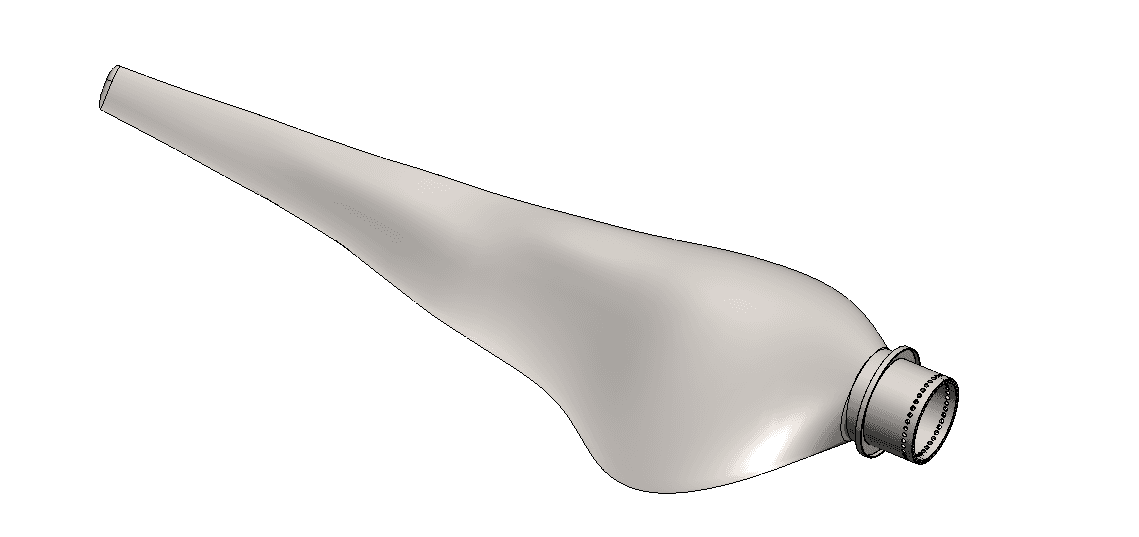 Wind Turbine Blade 3d model